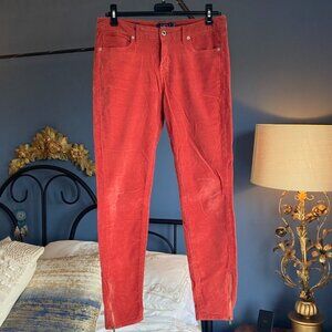 Lucky Brand Rust Corduroy Lolita Pants